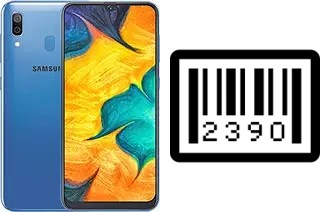 So sehen Sie die Seriennummer auf der Samsung Galaxy A30