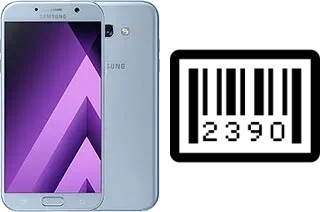 So sehen Sie die Seriennummer auf der Samsung Galaxy A7 (2017)