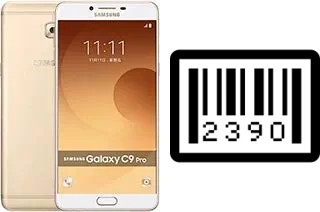 So sehen Sie die Seriennummer auf der Samsung Galaxy C9 Pro