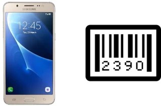 So sehen Sie die Seriennummer auf der Samsung Galaxy J5 Metal