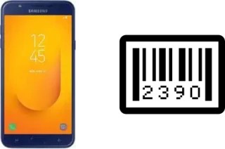 So sehen Sie die Seriennummer auf der Samsung Galaxy J7 Duo (2018)