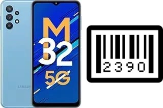 So sehen Sie die Seriennummer auf der Samsung Galaxy M32 5G