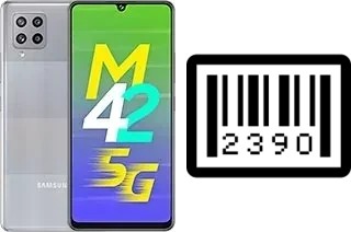 So sehen Sie die Seriennummer auf der Samsung Galaxy M42 5G