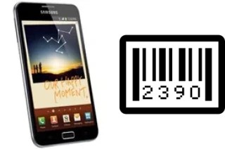 So sehen Sie die Seriennummer auf der Samsung Galaxy Note N7000