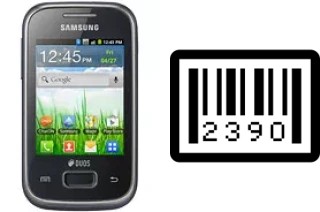 So sehen Sie die Seriennummer auf der Samsung Galaxy Pocket Duos S5302