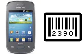 So sehen Sie die Seriennummer auf der Samsung Galaxy Pocket Neo S5310