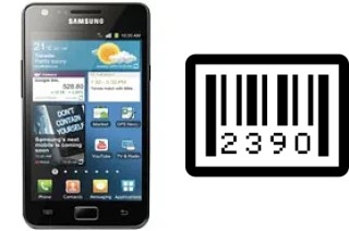 So sehen Sie die Seriennummer auf der Samsung Galaxy S II 4G I9100M