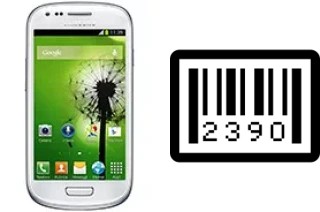 So sehen Sie die Seriennummer auf der Samsung I8200 Galaxy S III mini VE