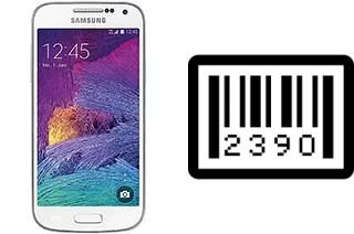 So sehen Sie die Seriennummer auf der Samsung Galaxy S4 mini I9195I