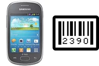 So sehen Sie die Seriennummer auf der Samsung Galaxy Star Trios S5283