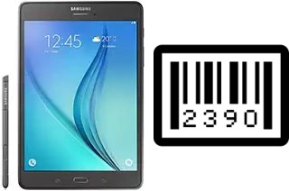 So sehen Sie die Seriennummer auf der Samsung Galaxy Tab A 8.0 & S Pen (2015)