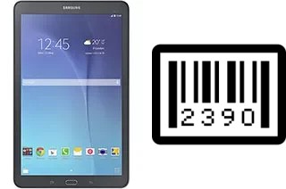 So sehen Sie die Seriennummer auf der Samsung Galaxy Tab E 9.6