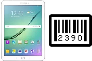 So sehen Sie die Seriennummer auf der Samsung Galaxy Tab S2 9.7 SM-T819