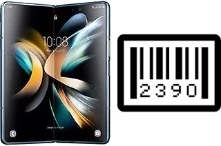 So sehen Sie die Seriennummer auf der Samsung Galaxy Z Fold4