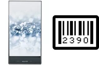 So sehen Sie die Seriennummer auf der Sharp Aquos Crystal 2