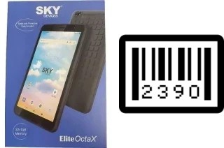 So sehen Sie die Seriennummer auf der Sky-Devices Elite OctaX