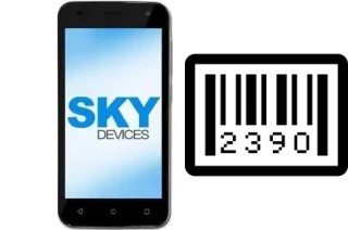 So sehen Sie die Seriennummer auf der Sky-Devices Sky Elite 4-5P