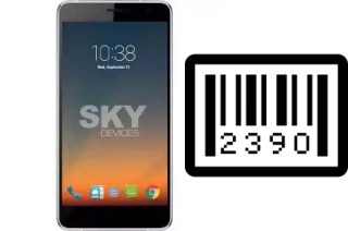 So sehen Sie die Seriennummer auf der Sky-Devices Sky Elite 6-0L Plus