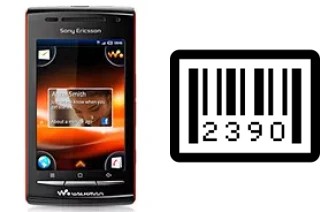 So sehen Sie die Seriennummer auf der Sony Ericsson W8