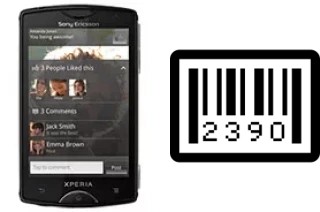 So sehen Sie die Seriennummer auf der Sony Ericsson Xperia mini