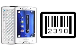 So sehen Sie die Seriennummer auf der Sony Ericsson Xperia mini pro