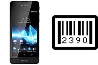 So sehen Sie die Seriennummer auf der Sony Xperia SX SO-05D