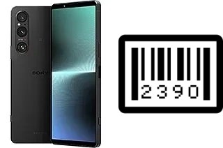 So sehen Sie die Seriennummer auf der Sony Xperia 1 V