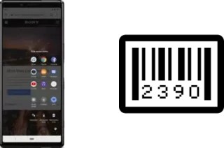 So sehen Sie die Seriennummer auf der Sony Xperia 1