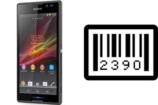 So sehen Sie die Seriennummer auf der Sony Xperia C