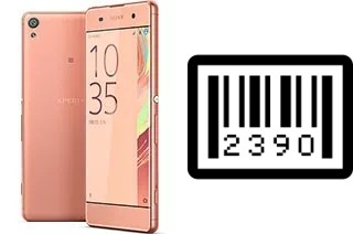 So sehen Sie die Seriennummer auf der Sony Xperia XA