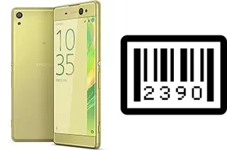 So sehen Sie die Seriennummer auf der Sony Xperia XA Ultra