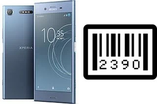 So sehen Sie die Seriennummer auf der Sony Xperia XZ1