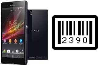 So sehen Sie die Seriennummer auf der Sony Xperia Z