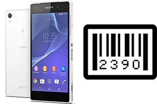 So sehen Sie die Seriennummer auf der Sony Xperia Z2