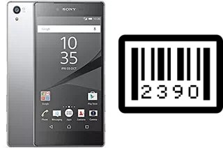 So sehen Sie die Seriennummer auf der Sony Xperia Z5 Premium Dual