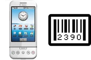 So sehen Sie die Seriennummer auf der T-Mobile G1