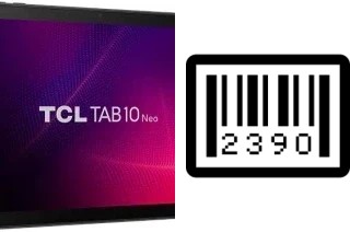 So sehen Sie die Seriennummer auf der TCL Tab10 Neo