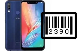 So sehen Sie die Seriennummer auf der Tecno Camon i2