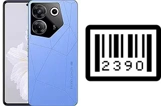 So sehen Sie die Seriennummer auf der Tecno Camon 20 Pro 5G