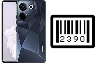 So sehen Sie die Seriennummer auf der Tecno Camon 20 Pro