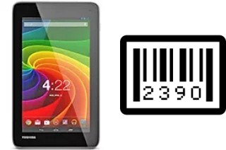 So sehen Sie die Seriennummer auf der Toshiba Excite 7c AT7-B8