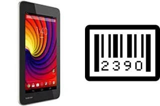 So sehen Sie die Seriennummer auf der Toshiba Excite Go