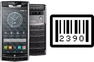 So sehen Sie die Seriennummer auf der Vertu Signature Touch