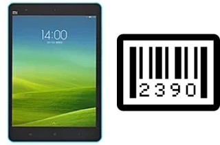 So sehen Sie die Seriennummer auf der Xiaomi Mi Pad 7.9