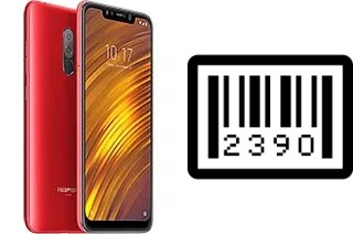 So sehen Sie die Seriennummer auf der Xiaomi Pocophone F1