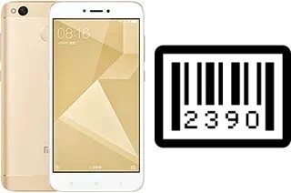 So sehen Sie die Seriennummer auf der Xiaomi Redmi 4 SD435