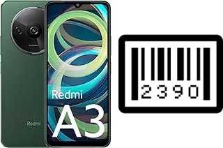 So sehen Sie die Seriennummer auf der Xiaomi Redmi A3 Pro