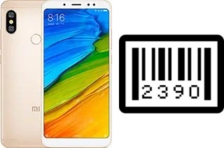 So sehen Sie die Seriennummer auf der Xiaomi Redmi Note 5 AI Dual Camera