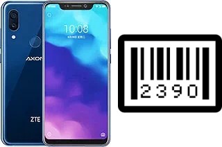 So sehen Sie die Seriennummer auf der ZTE Axon 9 Pro