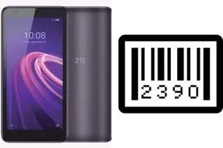 So sehen Sie die Seriennummer auf der ZTE Blade A3 Lite